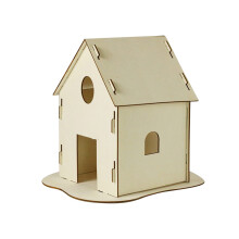 YOBOLK Garden DIY Dox House Bird House Bird House Bird Box Bird Box Wooden Box Patio Decor Clearance