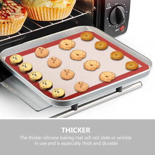 4 pcs Oven Baking Sheets Pastry Baking Mats Nonstick Baking Mats Kitchen Accessory 1