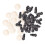 Shengjike 100Pcs Safety Eyes 5mm for Puppet Plush Making 1