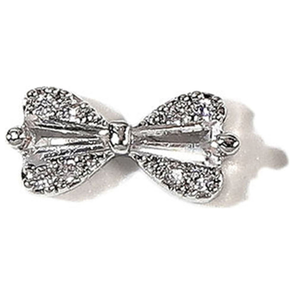 Happydeer Nail Ornament Shiny Decorating Cubic Zirconia Glitter 3D Nail Butterfly Ornament for Female