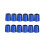 12Pack .370 Golf Tip Metal Ferrules Irons Golf Club Accessories 2