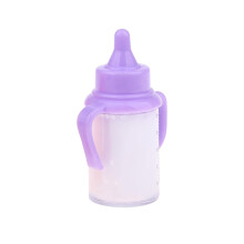 Cries Babies 2pcs Baby Dolls Feeding Bottle Set Doll Accessory Disappearing Milk Juice Pretend Play Toy For Kids 45ml
