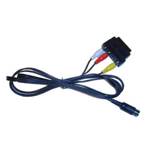Commodore 64 C64 2m Scart cable Scart Cable A/V signal