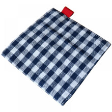 Deals 6 Pcs 2 Layers Cloth Coaster Japanese Style Plaid Saucer Absorbant Mat Pad Fabric for Glass Cup Drink Tabletope Protection Square,4 Inch