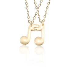Music notes necklace for best friends 2 pcs/pack