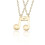 Music notes necklace for best friends 2 pcs/pack 1