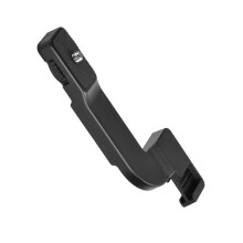 Dual Hot Shoe Adapter Stand for Sports Camera Accessories Ergonomic Handle for Mounting LED Lights and Microphones