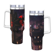SpiderMan 40oz H2.0 Stainless Steel Vacuum Insulated Tumbler With Lid And Straw For Water, Iced Tea Or Coffee, Smoothie