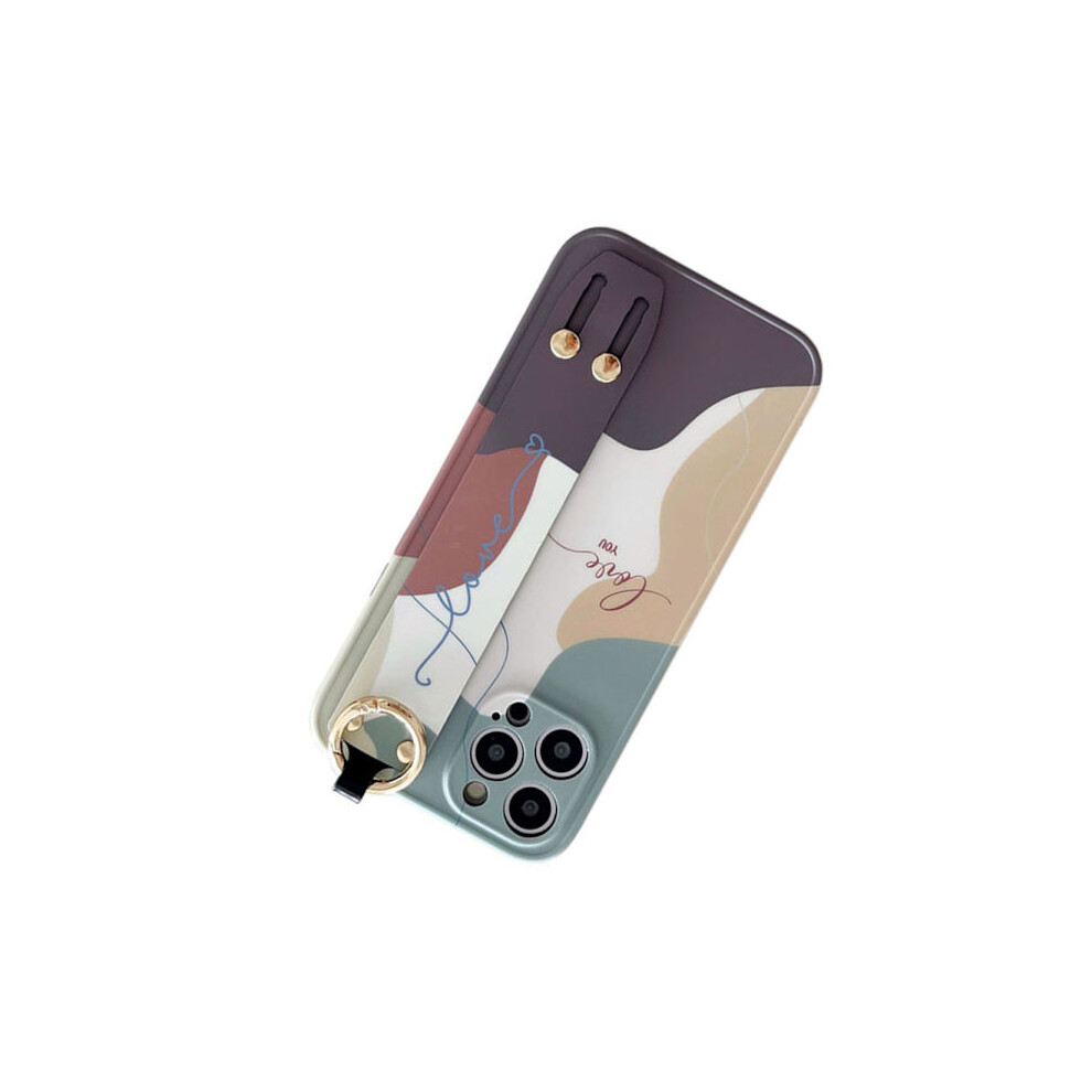 Protective Case With Holder - Compatible With Iphone 12 Pro Max Green 9389440529212