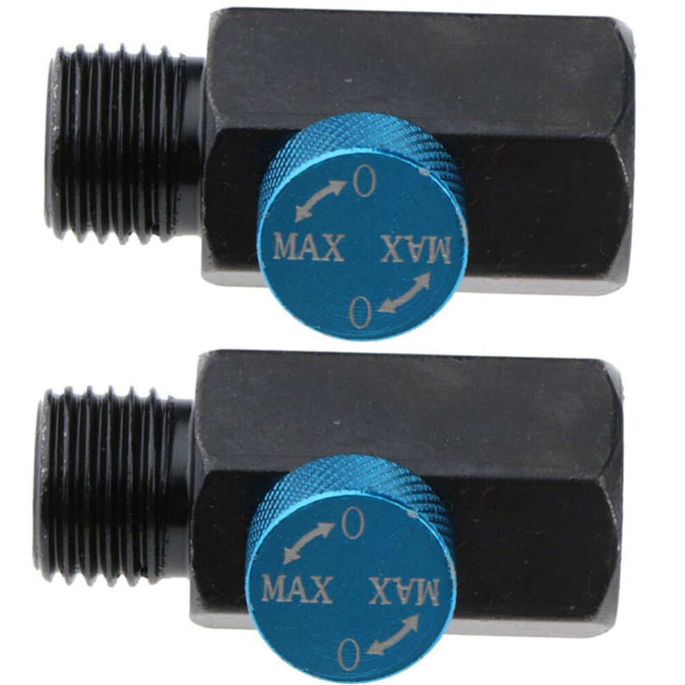 2Pcs 1/4Inch Npt Air Flow Regulator Control Compressed Air Pressure Valve Tool 9389440616189