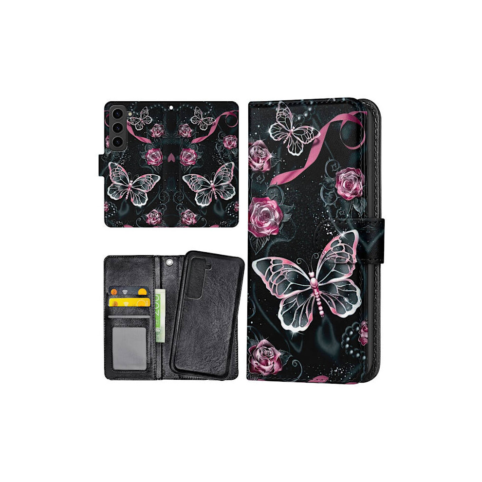 Compatible With Samsung Galaxy S23 - Wallet Case/Case Butterflies 9389440617681