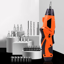 Cordless Electric Screwdriver with USB Charging and Built-in 1300mAh Battery for Household Maintenance