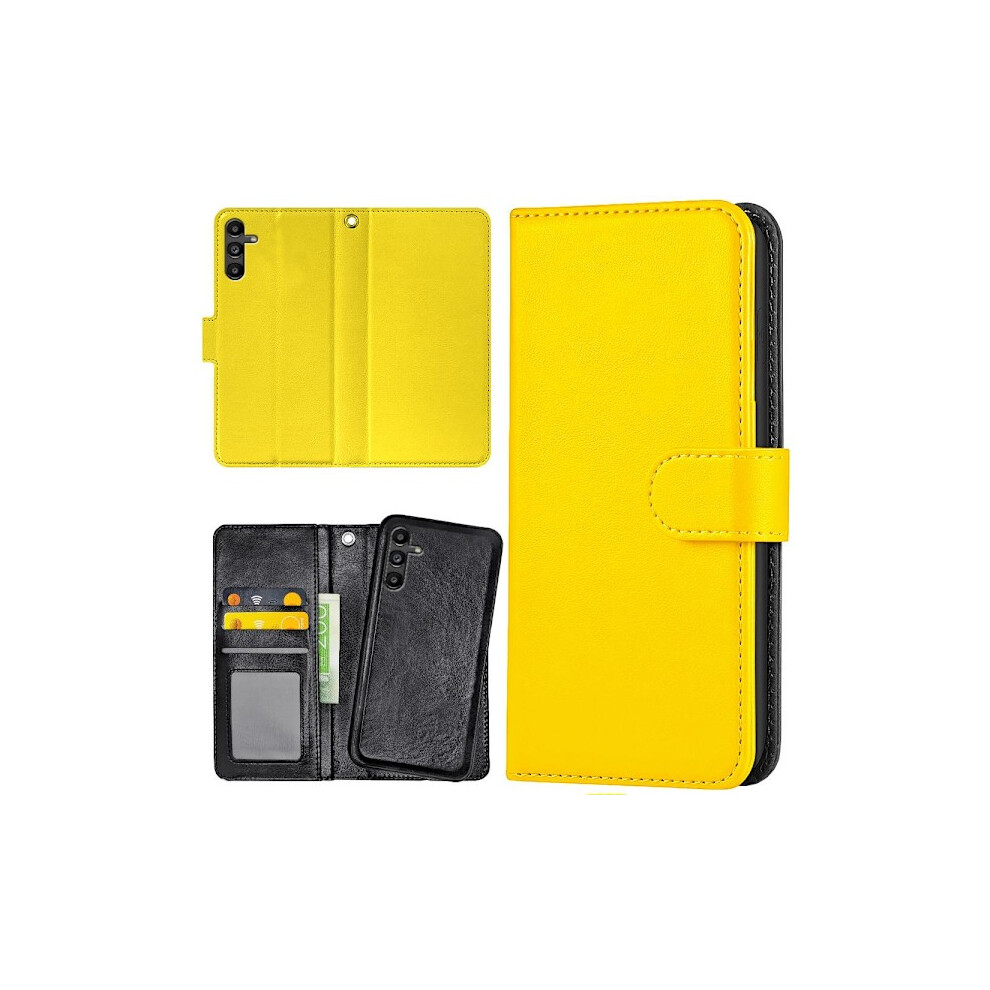 Compatible With Samsung Galaxy A13 5G/A04s - Wallet Case/Case Yellow 9389440618008
