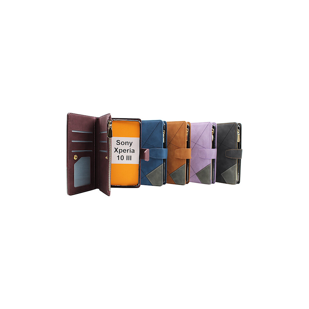 Xl Standcase Luxury Case Compatible With Sony Xperia 10 Iii (Xq-Bt52) Black 9389440617988