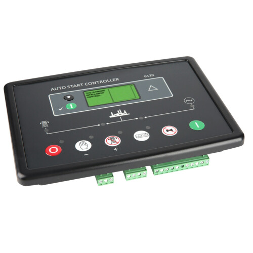 Preset Function Engine Controller With Start Delay Control And Warm Up Regulation Smart Genset Automation System High Accuracy Data Display 2