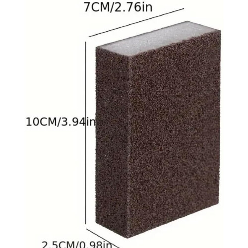 Extra Coarse Sanding Sponge Block 10 Pack for Heavy Material Removal and Paint Stripping 2