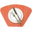 Σουπλά LINLIN Wedge, 4 τεμάχια πλενόμενα σουπλά PVC σε σχήμα ανεμιστήρα για τραπεζαρία, 1