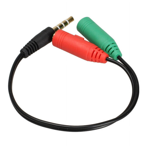 Cable extensor de audio estéreo Jixopn de 3,5 mm macho a 2 hembras para auriculares 2