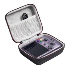 Bolsa rígida para transporte do console de jogos portátil Anbernic RG405V, estojo protetor portátil à prova de choque, organizador de