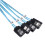 jixopn Intern Mini SAS SFF-8087 36P Host til 4SATA7P Target Forward Breakout-kabel 4
