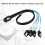 jixopn Intern Mini SAS SFF-8087 36P Host til 4SATA7P Target Forward Breakout-kabel 8