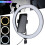 Fill Light with Stepless Dimmable LED Ring Light Selfie Ring Light Color Modes USB Powered Wireless Remote Adjustable Brightness Tripod Stand for 8