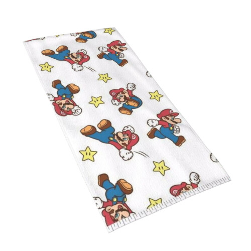 Χειροπετσέτες Mario για μπάνιο, πετσέτα μπάνιου/προσώπου, μαλακές, απορροφητικές 2