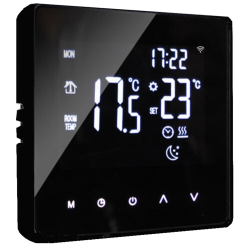 Digital smart termostat programmerbar wifi trådløs hjem romsensor app-kontroll 1
