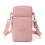 Schoudertas, telefoontasje, roze 1