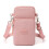 Schoudertas, telefoontasje, roze 3