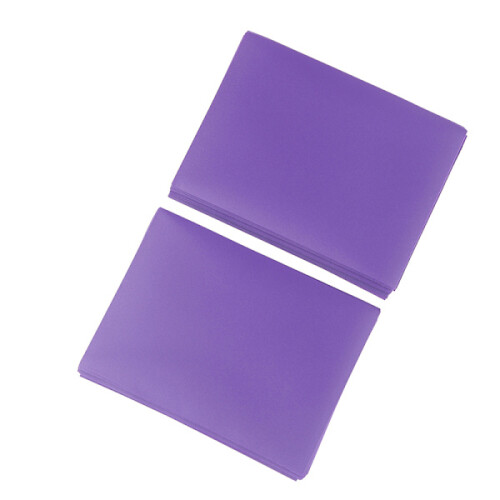100 τεμάχια ματ πολύχρωμα θήκες καρτών TCG Trading Ca Purple σε κανονικό μέγεθος