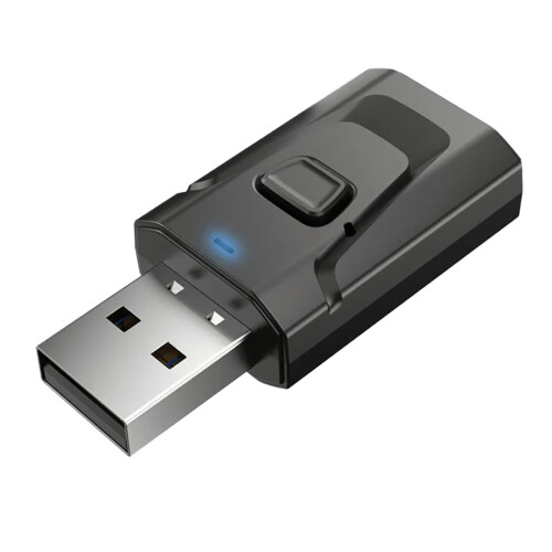 Προσαρμογέας Bluetooth USB BT5.0, ασύρματος προσαρμογέας, πομπός, δέκτης, έλεγχος
