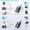 Προσαρμογέας Bluetooth USB BT5.0, ασύρματος προσαρμογέας, πομπός, δέκτης, έλεγχος 6