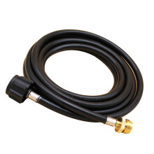 12 FT Gas Pipe Propane Tank Connector Gas Quick Disconnect Portable Hose QCC1 Tank Converter