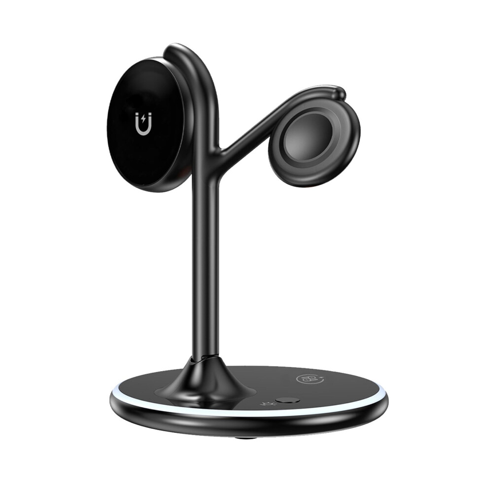 Kiplyki Three In One Foldable Wireless Charging With 15W Fast Charging And Multifunctional Magnetic Suction Wireless Charging 9164030603196