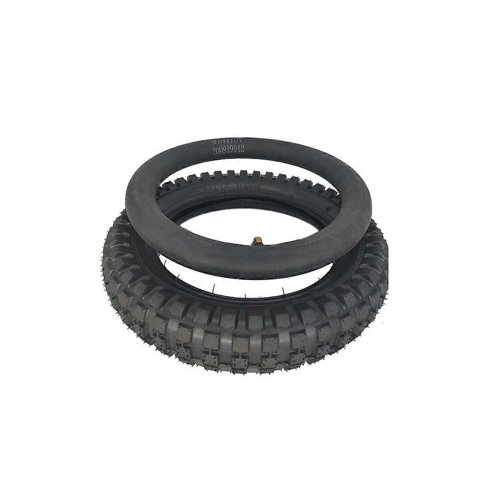 12 1/2 X 2.75 Tire 12.5 X2.75 Tire Compatible With 49Cc Motorcycle Mini Dirt Bike Tire Mx350 Mx400 Scooter Black 9164030066014