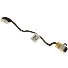 Conector de alimentação CA/CC com chicote de fios para carregamento, compatível com Dell Inspiron 15 (5570) / 17 (5770).