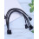 jixopn4pin IDE σε4-Θύρες3Pin/4Pin Καλώδιο Τροφοδοσίας Διαχωριστή Ανεμιστήρα Ψύξης 2
