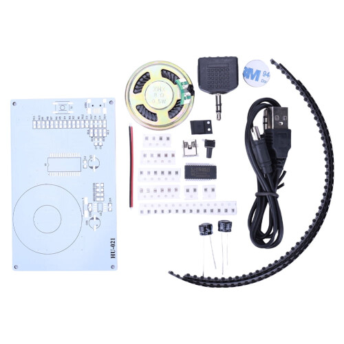 jixopn RGB Μουσικό LED Φως DIY Κιτ Φώτων DC5V Spectrum Display Light DIY Μέρος (χωρίς θήκη)