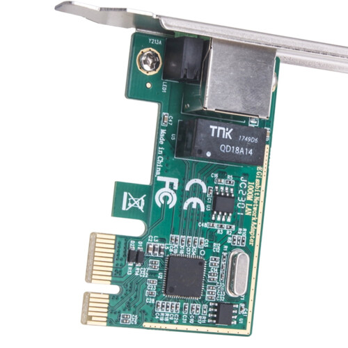 Κάρτα ελεγκτή δικτύου LAN PCI 1000Mbps Gigabit Ethernet Κάρτα δικτύου RJ-45LAN 2
