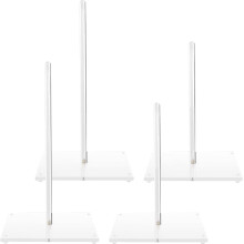 Présentoir à donuts Guangmc4pcs, étagère à desserts et bonbons, support en acrylique transparent