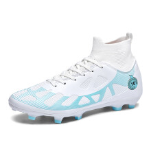 (2509C-baise-c-, 46) TF/FG Personalized Fashion Sports Football Shoes Available in Multiple Colors, Comfortable and Breathable Football Training Shoe