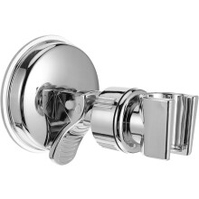 Adjustable Shower Head Holder Wall Mount with Suction Cup, Tool Install and Secure Grip