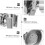 Adjustable Shower Head Holder Wall Mount with Suction Cup, Tool Install and Secure Grip 3