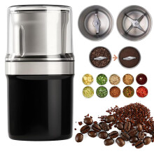Electric Coffee Grinder Large Capacity Stainless Steel OneTouch Wet and Dry Grinder for Home