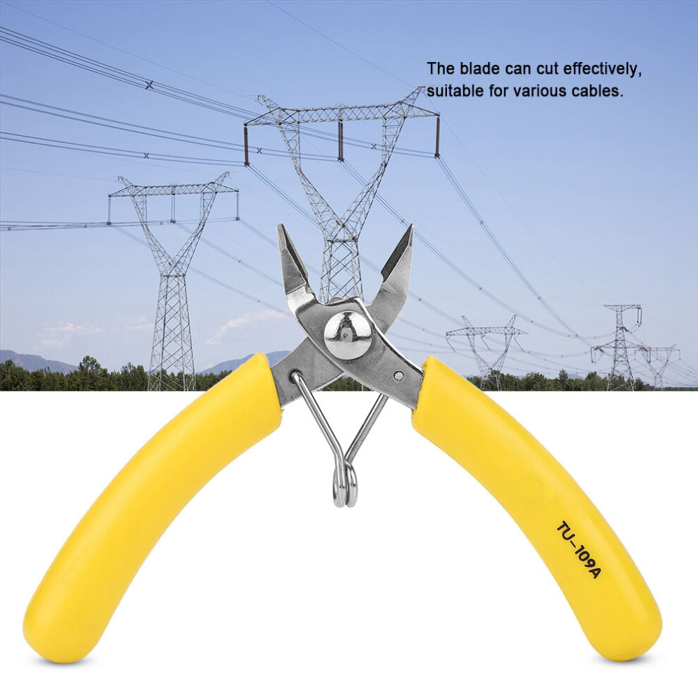 Durable Tuâ109A Side Cutting Pliers - Perfect For Plastic And Metal 8211382767593