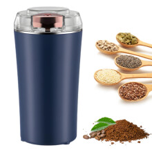 Electric Coffee Grinder with Stainless Steel Blades, UltraFine Grinding for Coffee Beans and Spices