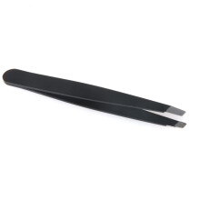 Precision Tweezers Stainless Steel AntiStatic Zirconia Tip for Electronics and Eyebrow