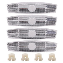 4Pcs Reflective Bike Wheel Reflectors for Enhanced Night Visibility and Easy Installation