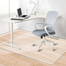 Transparent Chair Mat Floor Protector Large PVC Rectangle for Hardwood Office Waterproof Scratch Resistant 36x70in